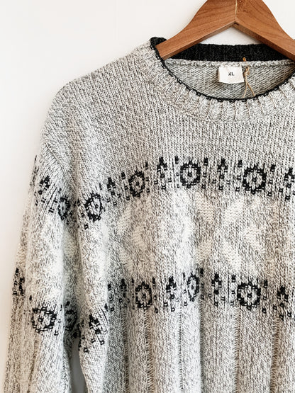 Vintage Wool Blend World Knit