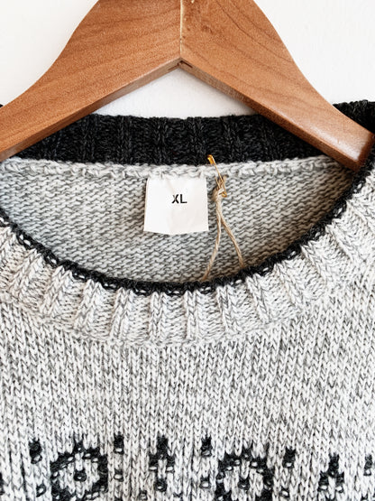 Vintage Wool Blend World Knit