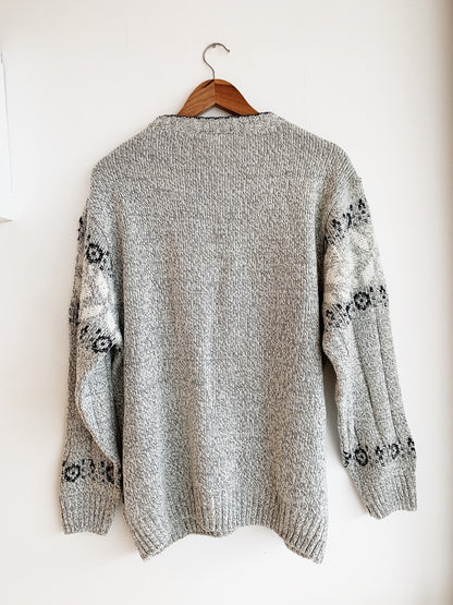 Vintage Wool Blend World Knit