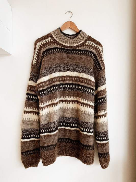 Vintage Wool World Knit