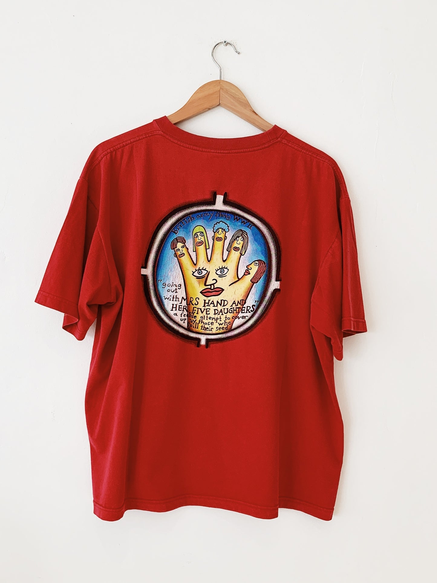 Vintage Reg Mombassa for Mambo "Mrs Hand and Her Five Daughters" '96 T-Shirt